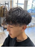 MENSHAIR/波巻ツイストスパイラル/フェザーパーマ/千葉/津田沼