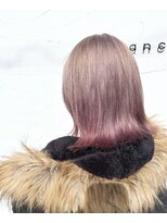 ブランコ レインボー店(blanco) ベージュとピンクのグラデーションカラー