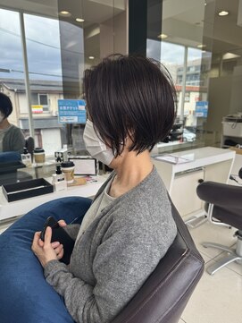ハピネス 西大寺店(Happiness) 【20代・30代奈良】まとまり艶ショートボブ/髪質改善／うるは