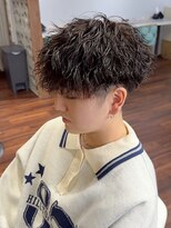 リ メイロ(Re.Meiro)&nbsp;縦落ちマッシュ【メンズ/パーマ/眉毛/沖縄市/美里】