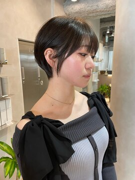 ムクコア(Muk CORE) マッシュショートストレートパーマ落とし縮毛矯正川崎