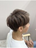 メンズ白髪ぼかし　かっこいい！