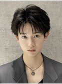 アクティブショート/アップバング/短髪/リクルート/清潔感