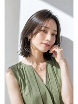 アッシュ 学芸大学店(Ash) ボブ/大人女性/シアーグレージュ/白髪ぼかし/脱白髪染め