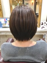 ルッソリベラ 池袋(Lusso libera)&nbsp;ショートボブ/ウォームブラウン/30代/40代/50代