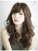 厚めバング×くせ毛風カール担当平川[Roops表参道・南青山]