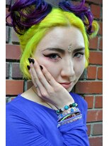 ソレイジュ(soleige)&nbsp;イエロー・ブルー・パープリーアレンジver.