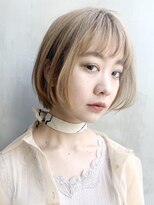 ナチュラルボブ_外ハネボブアッシュブラウンネオウルフ_7069