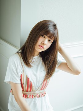 ココカラー アンド カット 山陽マルナカ高屋店(CoCo Color&Cut) 重めロングヘア【岡山】【高島】【高屋】