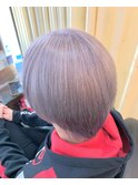 ハイトーンWカラー☆ラベンダーアッシュ☆イルミナカラー 新宿