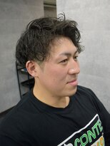 バーバーハウス ラヴィ(Barber House Lavie)&nbsp;ツーブロショート×スパイラルパーマ