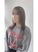 【ケアブリーチでダメージレスな仕上がり】ミルクティーベージュ