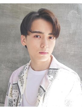 ブルーダー(Bruder) ネイチャーコンマ　韓国マッシュ　センターパート　２