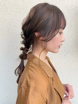 パーク(PAAQ) 【kana】360°かわいい柔らか編みおろしヘアセット