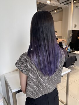 アライブ ハラジュク(ALIVE harajuku) ブルーラベンダーグラデーションryota