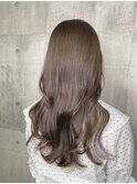 透け感まろやかグレージュ