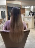 グラデーションヘアー！