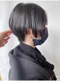 【morio原宿】黒髪マッシュショート　かっこいいショート　宮本
