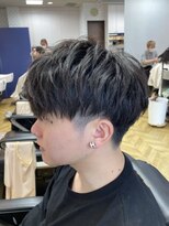 モッズヘアメン 名護大東店(mod's hair men)&nbsp;さわやか束感モテる黒髪ツーブロックマッシュヘアq名護大東