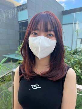 ディフィーノ 青山(DIFINO) 【DIFINO 青山】韓国レイヤー/ピンクブラウン