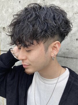 フィフス 栄(fifth) ツイストスパイラルパーマ刈り上げマッシュ無造作パーマ栄