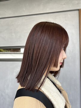 パル(PARU) 切りっぱなし×ピンク