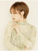 黒髪/グレーベージュ/レイヤーロング/前髪パーマ[新宿駅]