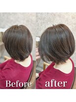 ファン 竹ノ塚店(F.U.N)&nbsp;白髪キレイにマイナス10歳(ボブ)白髪ぼかし