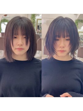 メゾンアクア 表参道(Maison ACQUA) ◆ウルフボブ/レイヤーボブ/外ハネボブ/ボブウルフ/ミディアム