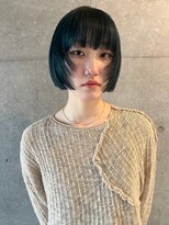 ナループロア ルームー(Nalu pu loa ROOMOO)&nbsp;ボブ/フェイスレイヤー/ディープグリーンカラー