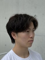 シフト メンズ オンリー サロン 薬院店(SHIFT Men's only salon) 毛流れセンターパート