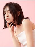 【La fith】ぱつっとボブ×チョコレートブラウン
