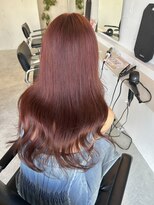 ティム(tim) レッドブラウンカラー