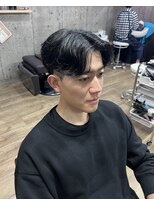 オムファミーユラグ(homme, famille raugh) センターパート