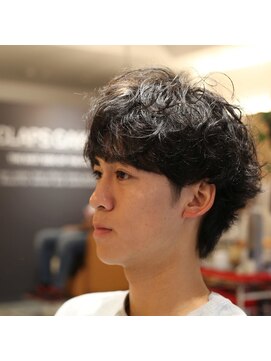 クラップスガクエン(CLAPS GAKUEN) マッシュウルフに簡単スタイリング