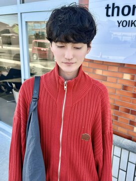 ソーンズ ヨイク(thorns YOIKU) メンズマッシュ×パーマ