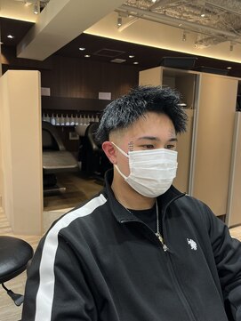 ルースト 渋谷店(ROOST) ジェットモヒカンツイストパーマ