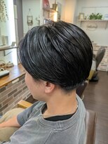 ヴィザヴィ 本蓮沼店(vis a vis)&nbsp;ツーブロック+刈り上げ　毛流れセンターパート