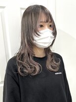 デート 下北沢(DATE) 下北沢ダブルカラーミルクティーベージュケアブリーチカラー韓国