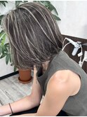 ハイライトショートボブ韓国風イルミナカラー堺東20代30代40代