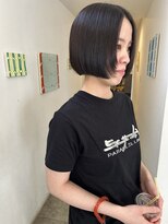 ハーティー(HEARTY)&nbsp;暗髪ボブ