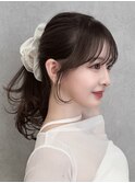 韓国顔周り/ハイレイヤーカット/ワンホンレイヤー/銀座