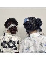 エトワール&nbsp;浴衣ヘア