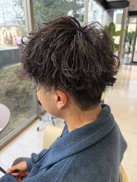 ルシードスタイルレーヴ(LUCIDO STYLE REVE) 【長野市/メンズ】カット×ソフトスパイラルパーマ
