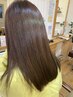 【髪質改善】カット＋高濃度水素ケアカラー＋髪質形成トリートメント