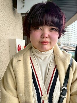 フィルム(FiLMs) 透明感ローズブラウン/ショート/レイヤーカット