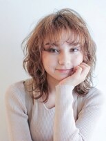 アッシュ 川口店(Ash) 髪質改善/透け感グレージュ/前髪パーマ/ハイライト/川口駅/川口