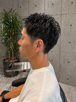 ザ サード プレイス トーキョー ギンザ(THE THIRD PLACE TOKYO GINZA)&nbsp;【銀座メンズ】アップバングの爽やかメンズショート