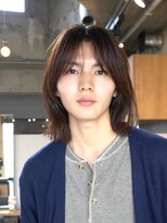 キュー(Cue_) メンズボブサーフカールミディアムボブ骨格矯正カット