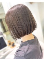 ファイブボックスヘアー 広島(five vox hair)&nbsp;【白髪染め】3ステップカラー　大人ボブ